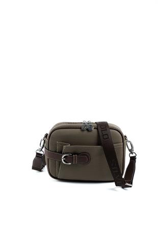 Silver & Polo L.Haki - Kahve SP1256 Kadın Çapraz Çanta