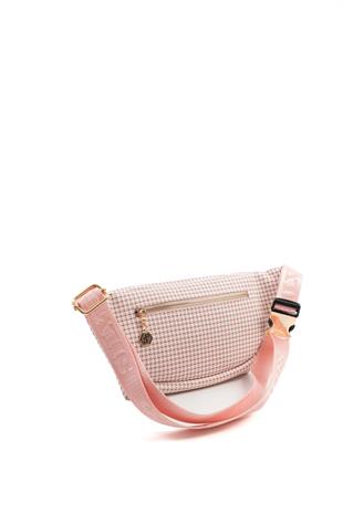 Silver & Polo SP1192 Kadın Bel Çantası King Desen Pembe-Pink