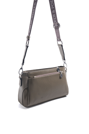 Silver & Polo SP1273 Kadın Çapraz Çanta Petek L.Haki-Y.Yeşil