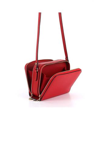 Silver & Polo SP888 Kadın Çapraz Çanta Düz Kırmızı