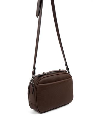Silver & Polo Kahve SP1186 Kadın Çapraz Çanta