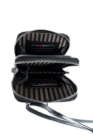 Silver & Polo SP1011 Kadın Telefon Çantası Petek Kahve