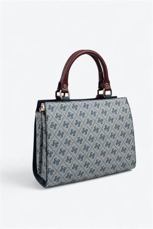 Silver & Polo Gri - Laci SP1174 Kadın El Çantası