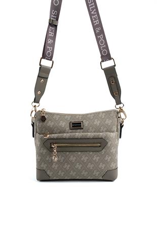 Silver & Polo Yeşil SP1110 Kadın Çapraz Çanta