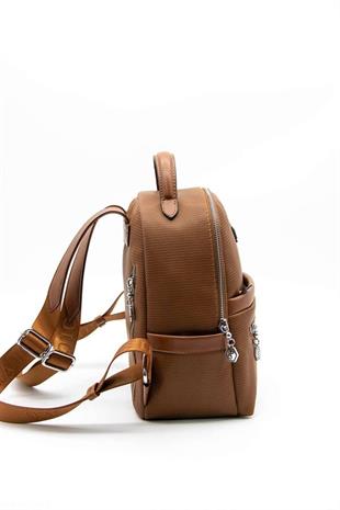 Silver & Polo SP1061 Kadın Sırt Çantası Petek Taba