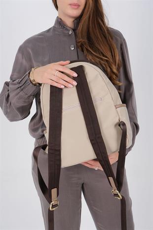 Silver & Polo SP1206 Kadın Sırt Çantası  Bej-Kum