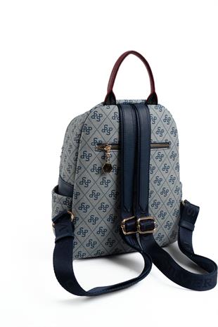 Silver & Polo Gri - Laci SP906 Kadın Sırt Çantası