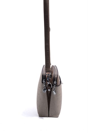 Silver & Polo SP623 Kadın Çapraz Çanta Fashion Bej-Latte
