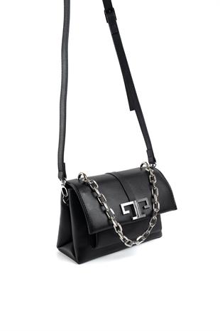 Silver & Polo Siyah SP1148 Kadın Çapraz Çanta