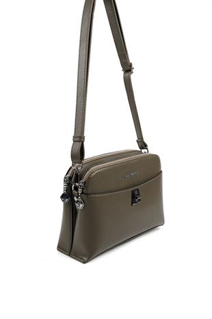 Silver & Polo SP623 Kadın Çapraz Çanta Düz Zeytuni