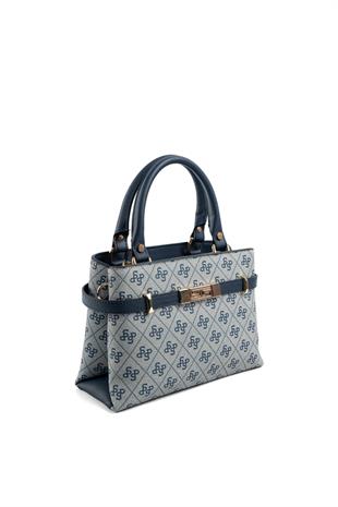 Silver & Polo Gri - Laci SP1149 El Çantası