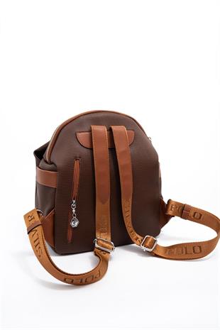 Silver & Polo SP771 Kadın Sırt Çantası Petek Kahve-Taba