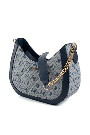 Silver & Polo Gri - Laci SP1168 Kadın Omuz Çantası