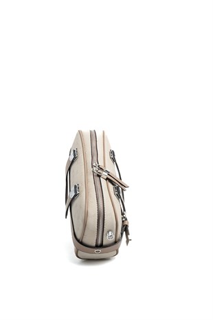 Silver Polo SP1258 Kadın El Çantası Fashion Bej-Latte