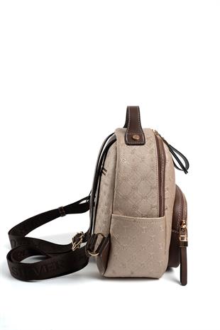 Silver & Polo Nut - Kahve SP1130 Kadın Sırt Çantası