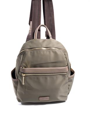 Silver & Polo SP1209 Kadın Sırt Çantası  Yeşil-Kum