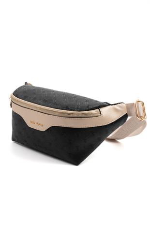 Silver & Polo Siyah - S.nut SP1192 Kadın Bel Çantası