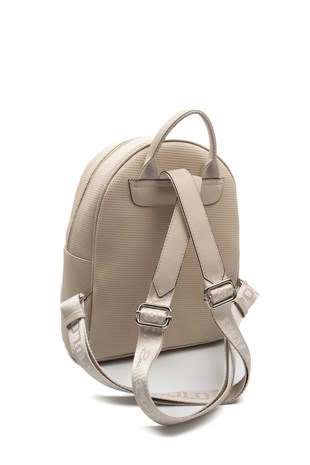 Silver & Polo SP1062 Kadın Sırt Çantası Petek Kum Beji-Kum Beji