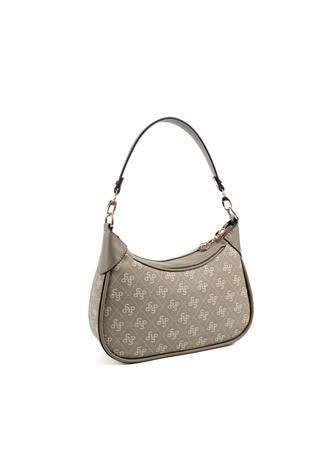 Silver Polo SP1180 Kadın Omuz Çantası Monogram Y.Yeşil-Y.Yeşil