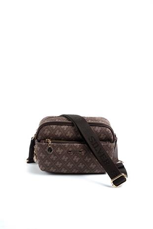 Silver & Polo Kahve SP1162 Kadın Çapraz Çanta