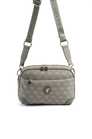 Silver & Polo Yeşil SP1094 Kadın Çapraz Çanta