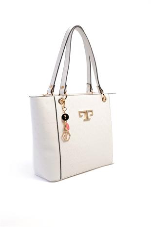 Silver & Polo Beyaz SP1176 Kadın Omuz Çantası