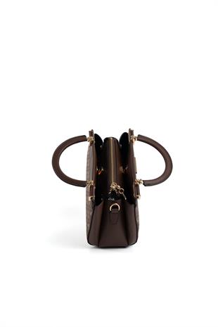 Silver & Polo Kahve SP1193 Kadın El Çantası