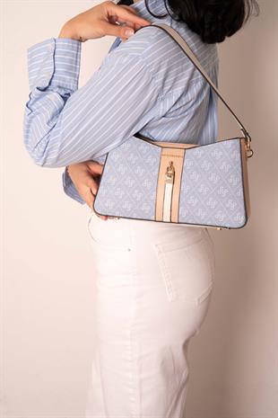 Silver & Polo Mavi - Ten SP1102 Kadın Omuz Çantası