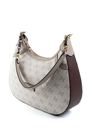 Silver & Polo Bej - Kum - Kahve SP1255 Kadın Omuz Çantası