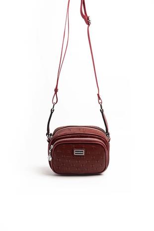 Silver & Polo SP1111 Kadın Çapraz Çanta Fashion Bordo