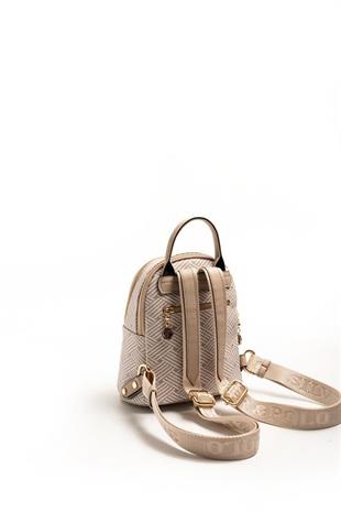 Silver & Polo SP983 Kadın Sırt Çantası Ç.Örgü Bej-Kum