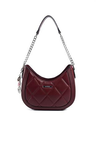 Silver & Polo Bordo SP1168 Kadın Omuz Çantası