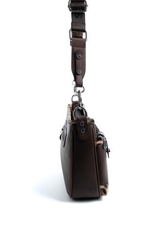 Silver & Polo Leopar Kahve SP1160 Kadın Çapraz Çanta