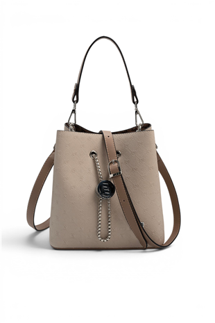 Silver Polo SP967 Kadın Çapraz Çanta Fashion Bej-Latte