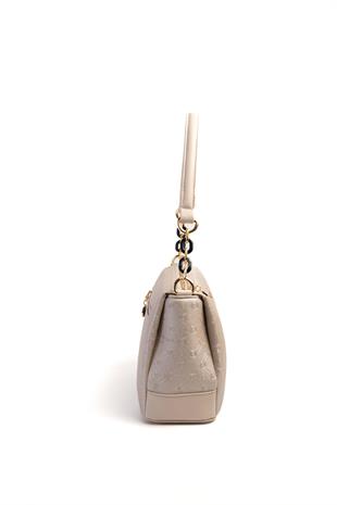 Silver & Polo Bej SP910 Kadın Çapraz Çanta