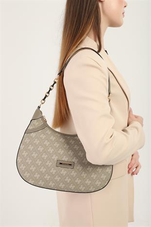 Silver & Polo Yeşil SP1255 Kadın Omuz Çantası