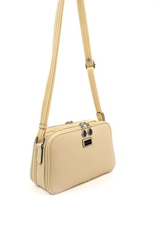 Silver & Polo Sarı SP899 Kadın Çapraz Çanta