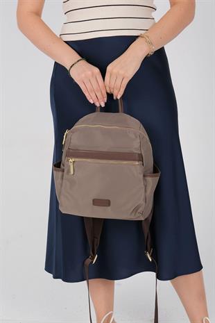 Silver & Polo SP1209 Kadın Sırt Çantası  Kum-Kahve