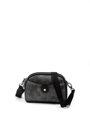 Silver & Polo M.gümüş - Siyah SP1144 Kadın Çapraz Çanta