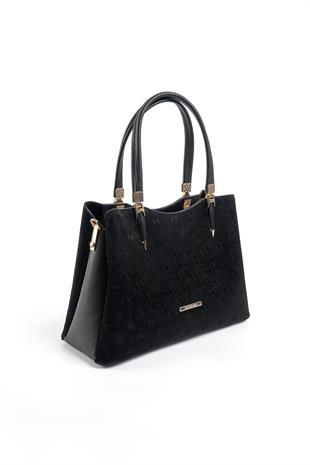 Silver & Polo Siyah SP1205 Kadın El Çantası