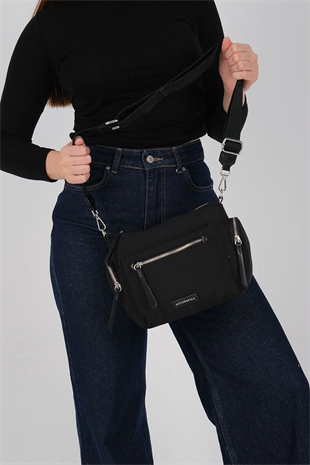 Silver & Polo SP1229 Kadın Çapraz Çanta  Siyah