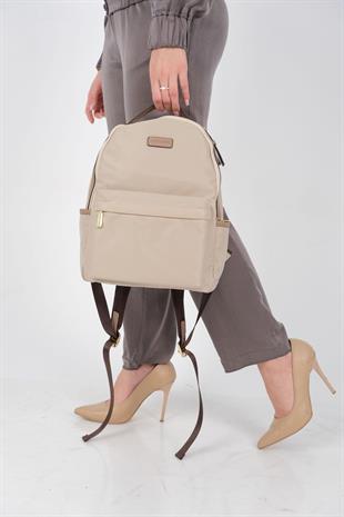 Silver & Polo SP1206 Kadın Sırt Çantası  Bej-Kum