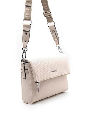 Silver & Polo SP963 Kadın Çapraz Çanta Petek Bej