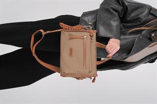 1228 Kadın El Çantası  Vizon-Taba