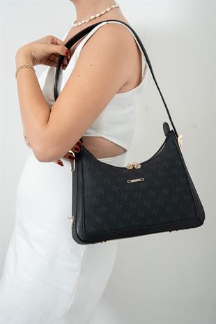 Silver & Polo Siyah SP1187 Kadın Omuz Çantası