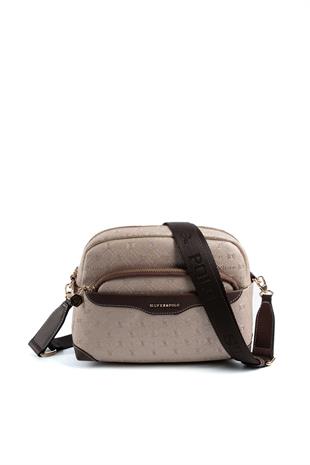 Silver & Polo Nut - Kahve SP1201 Kadın Çapraz Çanta