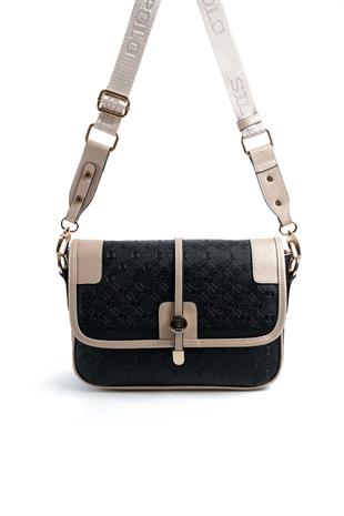Silver & Polo Siyah - S.nut SP1182 Kadın Çapraz Çanta
