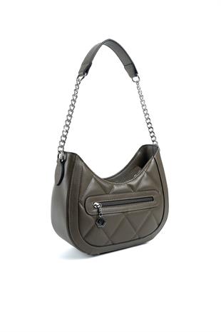 Silver & Polo Haki SP1168 Kadın Omuz Çantası