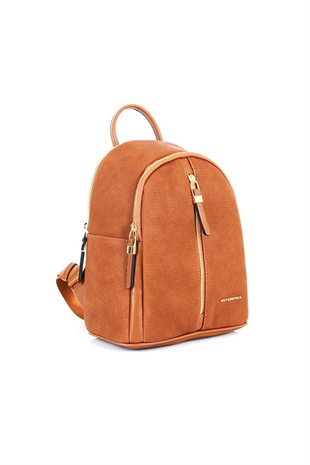 Silver & Polo SP901 Kadın Sırt Çantası Petek Taba