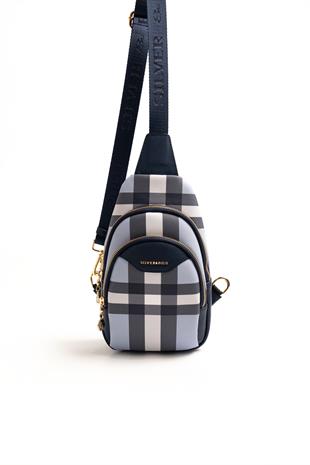 Silver & Polo Mavi - Laci SP959 Kadın Vücut Çantası